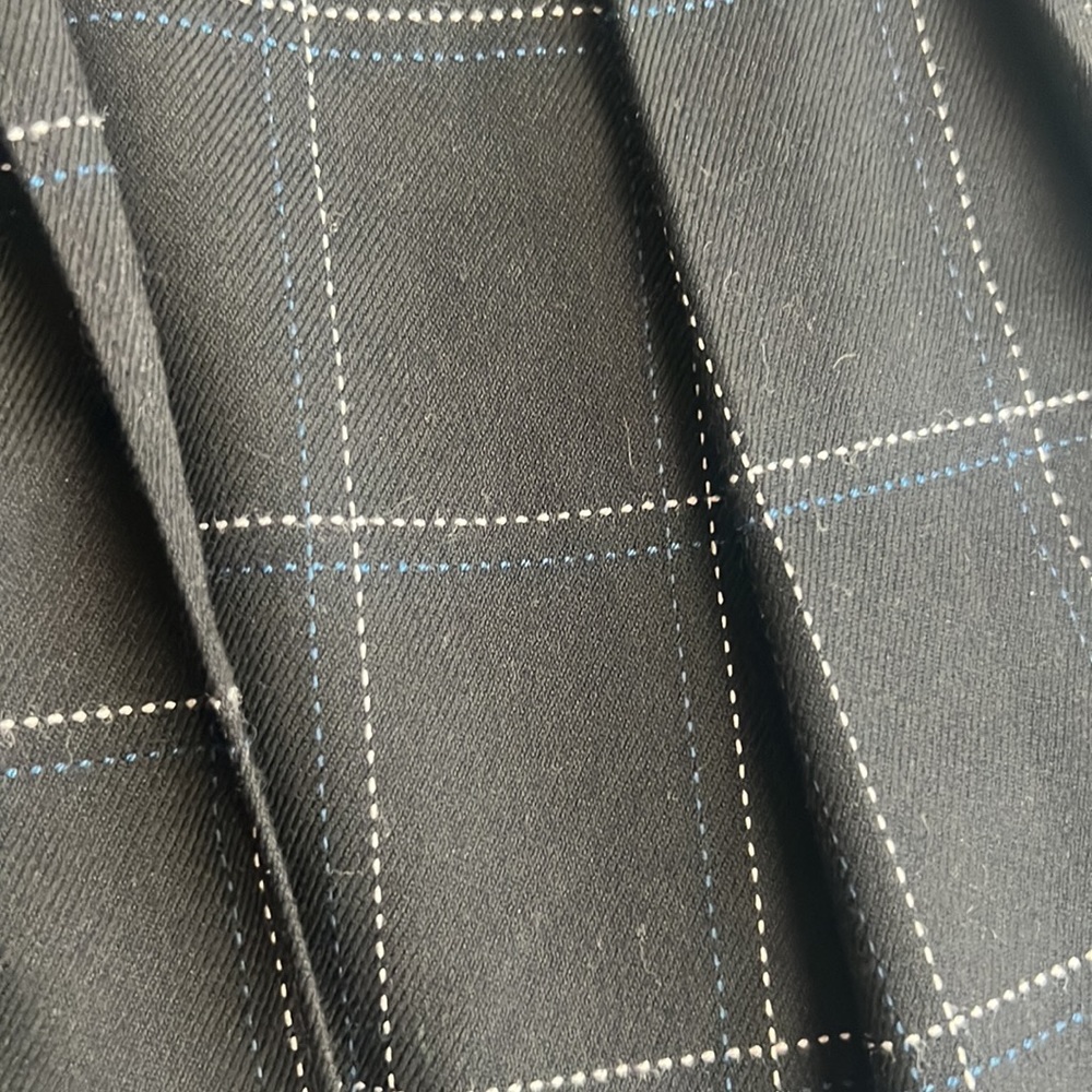 H&M Window Pane Paper Bag Skirt w/pockets - Picture 3 of 5